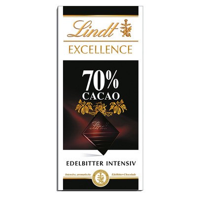 Lindt Excellence Tafel 70% Cacao 100g