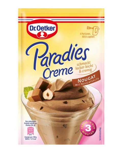 Dr. Oetker Paradies Creme Nougat 70g