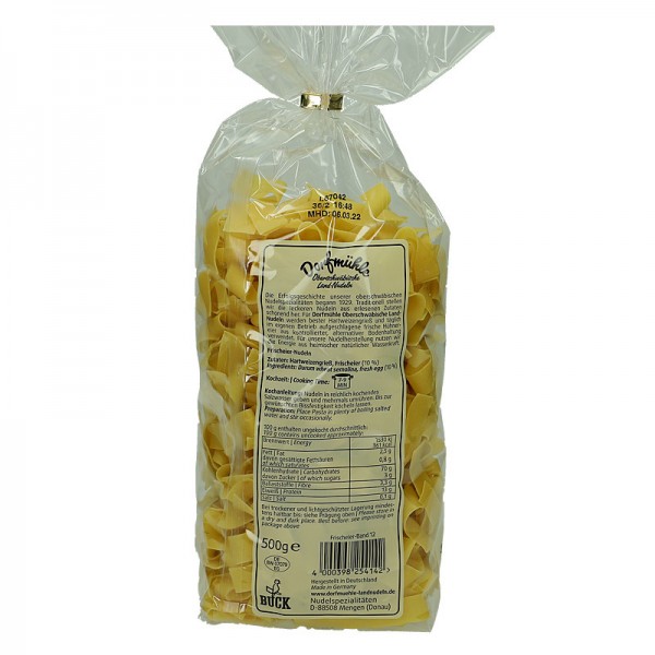 Dorfmühle Oberschwäbische Land Nudeln 500g
