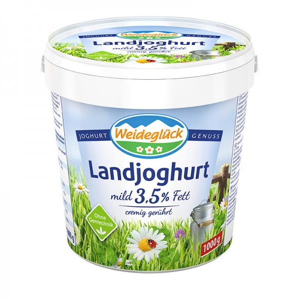 Weideglück Landjoghurt 3,5% 1kg