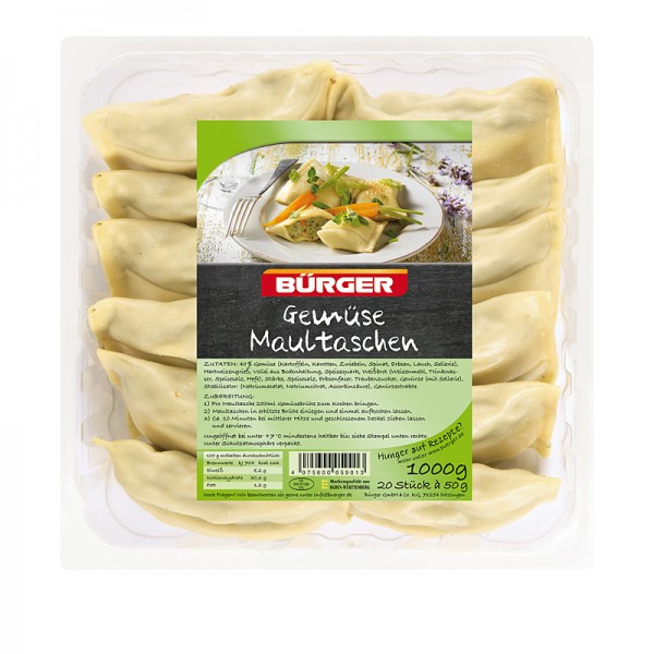 Bürger Gemüse Maultaschen 1kg