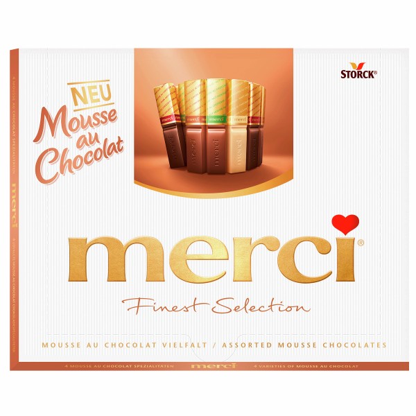 Merci Mousse au Chocolait Finest Selection 210g