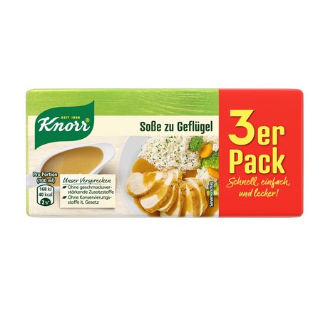 Knorr Soße zu Geflügel 3er Pack