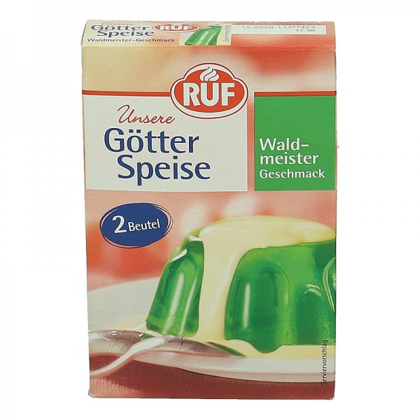 Götterspeise Waldmeister Geschmack 24g