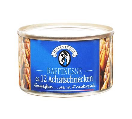 Hellriegel 12x Achat-Schnecken, Dose 60g