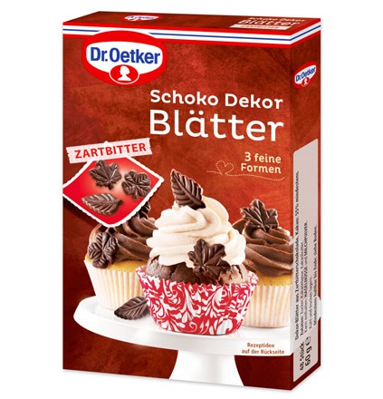 Dr. Oetker Schoko Dekorblätter 62g