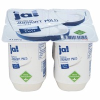 Vollmilch Joghurt Mild, 3,5 % Fett, 4x150g