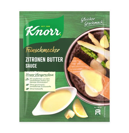 Knorr Feinschmecker Zitronen Butter Sauce für 250ml