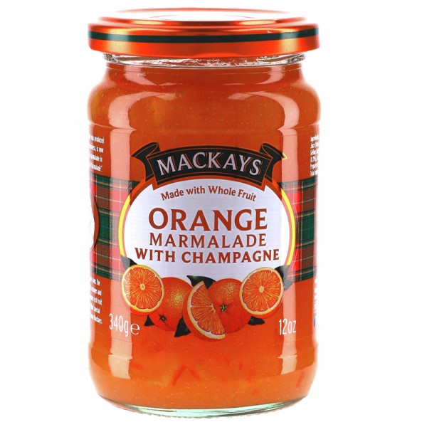 MacKays Orangen Marmelade Champagner, 340g