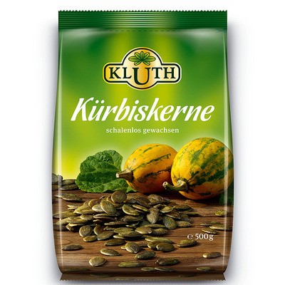 Kluth Kürbiskerne schalenlos gewachsen 500g