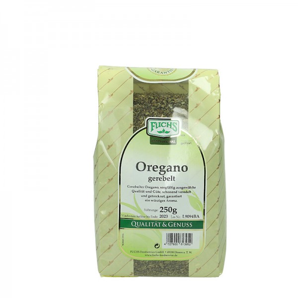 FUCHS Oregano gerebelt 250g