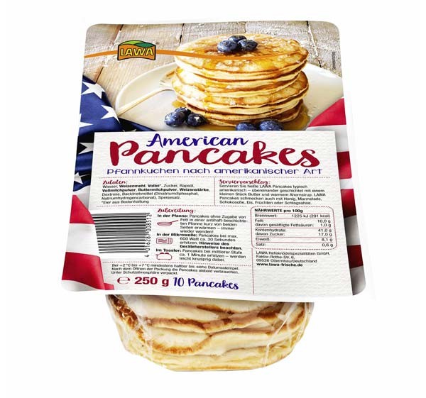 LAWA American Pancakes 10 Stück