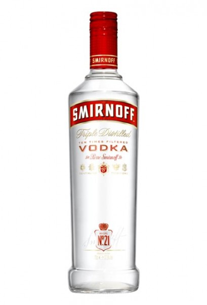 Smirnoff Vodka Red No. 21, Triple Destilled 37,5%, 0,7L