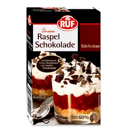 Raspel Schokolade Edelkakao 100g