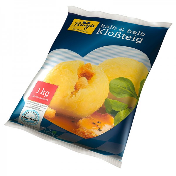Burgis Kloßteig Halb & Halb 750g