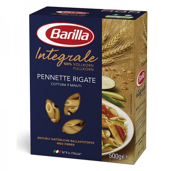 Barilla Pennette Rigate Integrale Vollkorn 500g