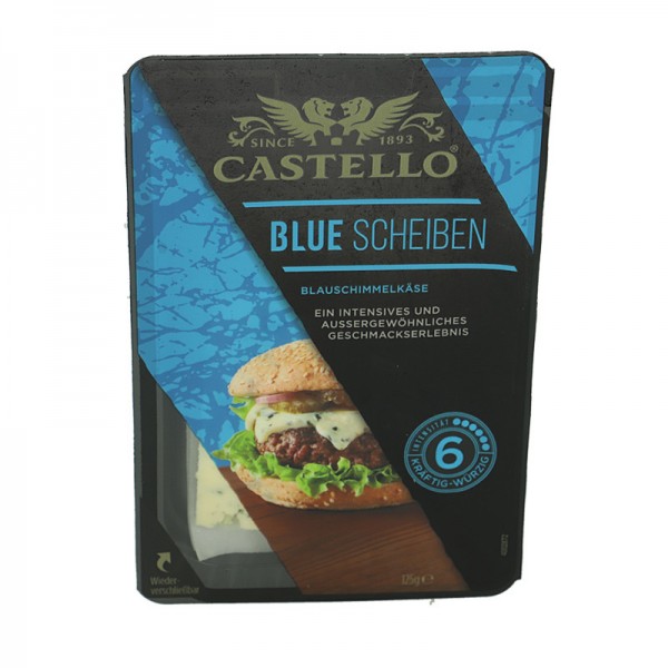 Castello Blue Scheiben 60% Fett 125g