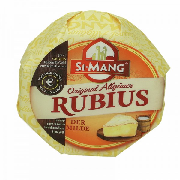 Original Allgäuer Rubius, der Milde, 180g