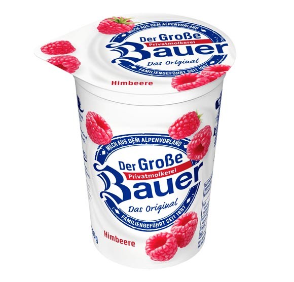 Der Große Bauer Himbeere Joghurt 250g