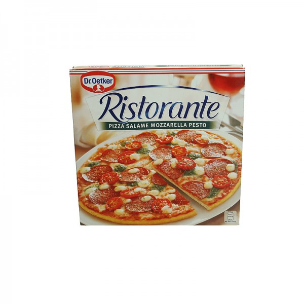 Dr. Oetker Ristorante Pizza Salame Mozzarella Pesto 360g