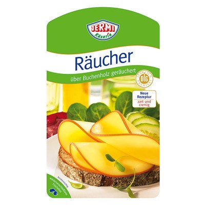 Jermi Räucher-Scheiben über Buchenholz geräuchert 45% 250g