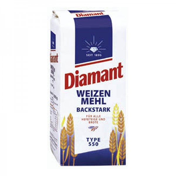 Diamant Weizenmehl Backstark Type 550 1kg