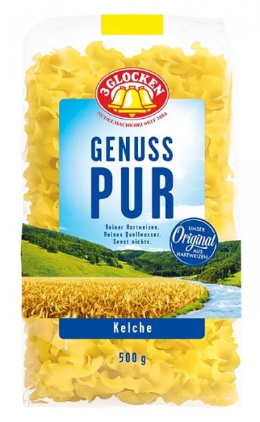 3 Glocken Genuss Pur Kelche Nudeln 500g