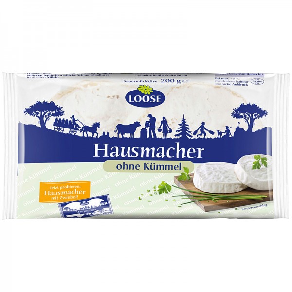 Loose Hausmacher Handkäse ohne Kümmel 200g