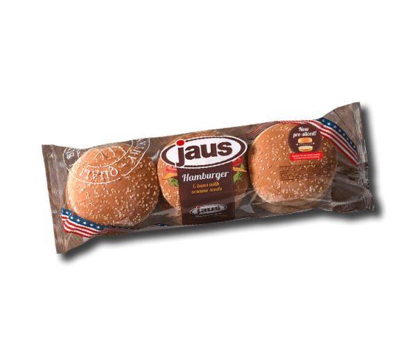 Jaus Hamburger Sesam 6er, 300g Packung