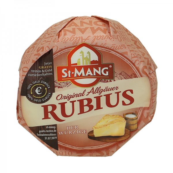 Original Allgäuer Rubius, der Würzige, 180g