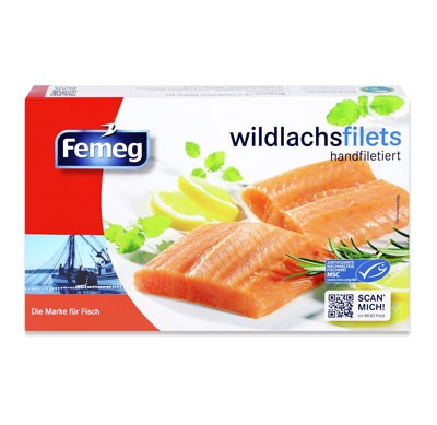 Femeg MSC Wildlachsfilets 250g