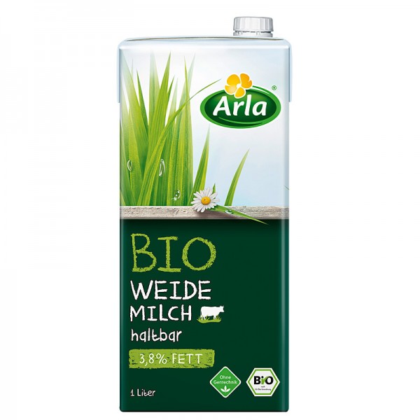 Arla Bio H-Weidevollmilch 3,8% 1L