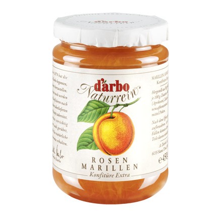 Darbo Naturrein Rosen Marillen Konfitüre Extra 450g