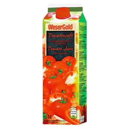 Weser Gold Tomatensaft 1L