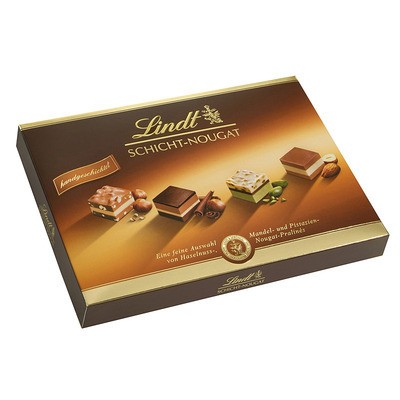 Lindt Pralinés Schicht-Nougat 125g