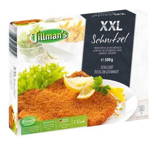 Tillman's XXL Schnitzel 2 Stück 500g