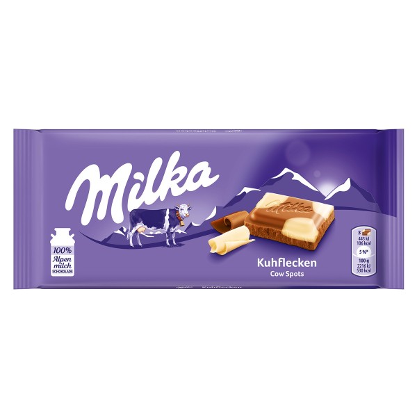 Milka Kuhflecken Schokolade,100g