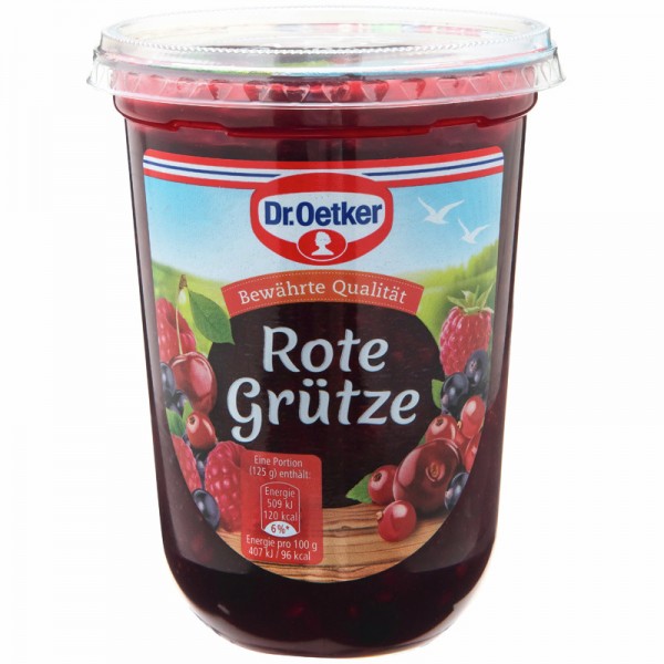 Dr. Oetker Rote Grütze 500g