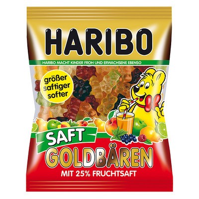 Haribo Saft-Goldbären 175g