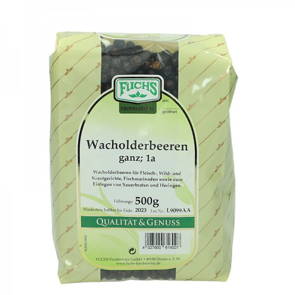 FUCHS Wacholderbeeren 500g