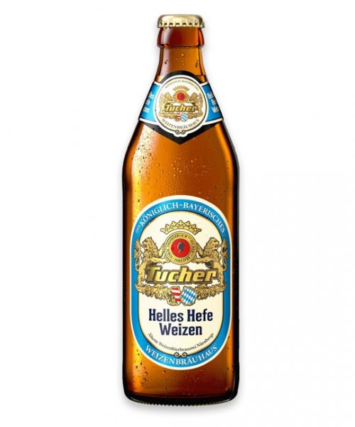 Tucher Helles Hefe Weizen als Einzelflasche 0,5l