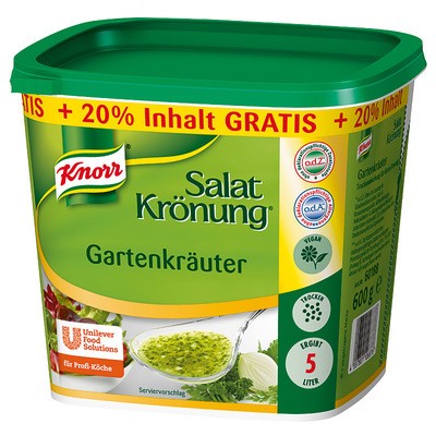 Knorr Salatkrönung Gartenkräuter 600g