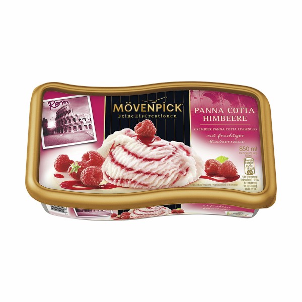 Mövenpick Panna Cotta Himbeere, 850ml