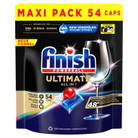 Finish Spülmaschinen-Tabs Ultimate All in 1, Maxi-Pack 54St