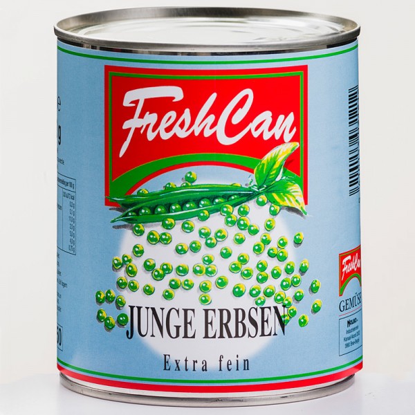 Freshcan Junge Erbsen extra fein 850ml