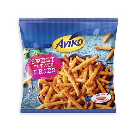 Aviko Sweet Potato Fries, Süßkartoffel Pommes 450g