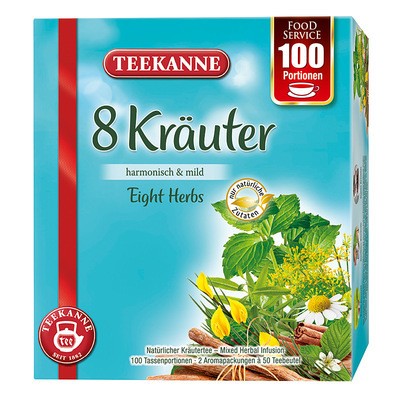 Teekanne 8 Kräuter BigPack 100x1,25g