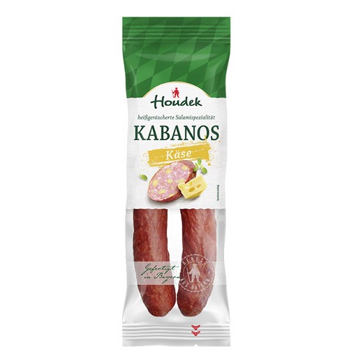 Houdek Salamispezialität Kabanos Käse 150g