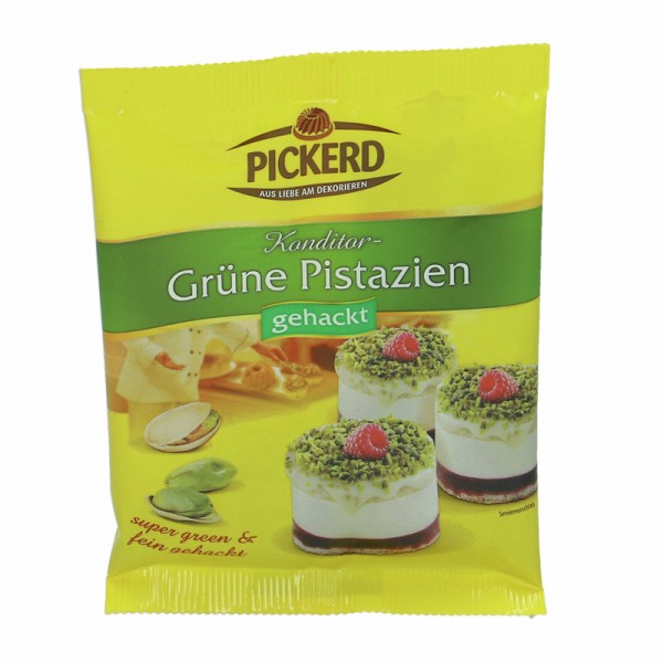 Pickerd Grüne Pistazien gehackt 25g