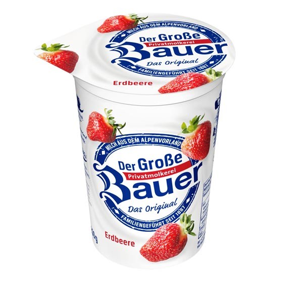 Der Große Bauer Erdbeere Joghurt 250g